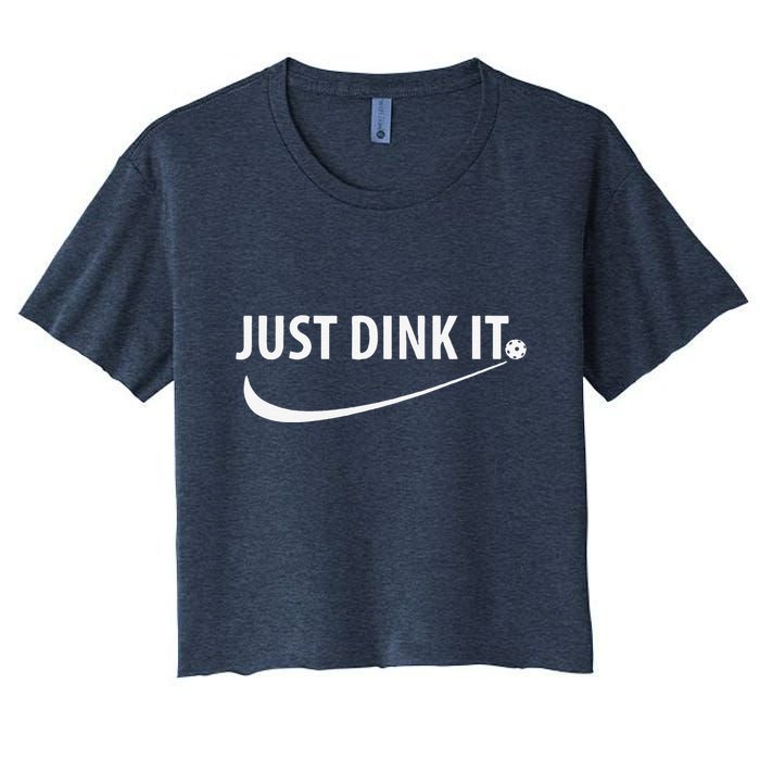 Just Dink It Pickleball Women's Crop Top Tee