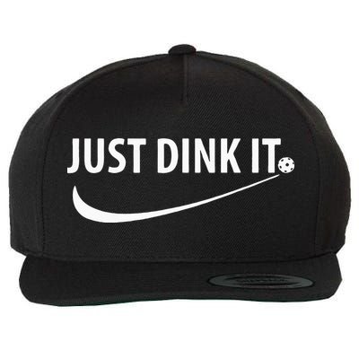 Just Dink It Pickleball Wool Snapback Cap
