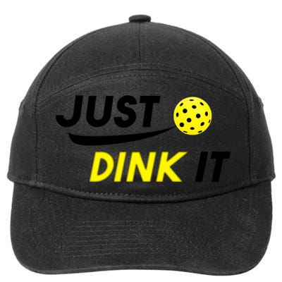 Just Dink It Pickleball 7-Panel Snapback Hat