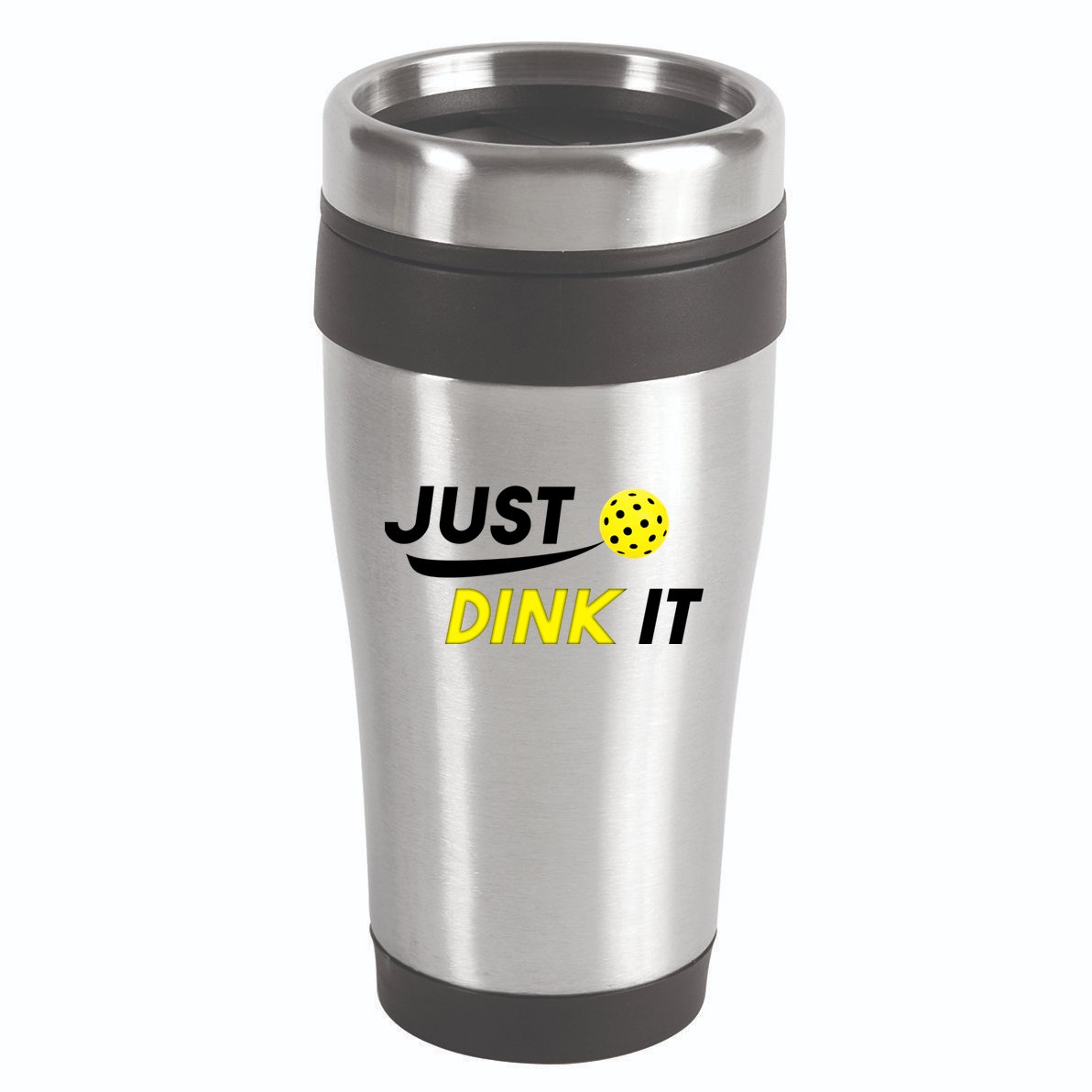 Just Dink It Pickleball 16oz Travel Tumbler