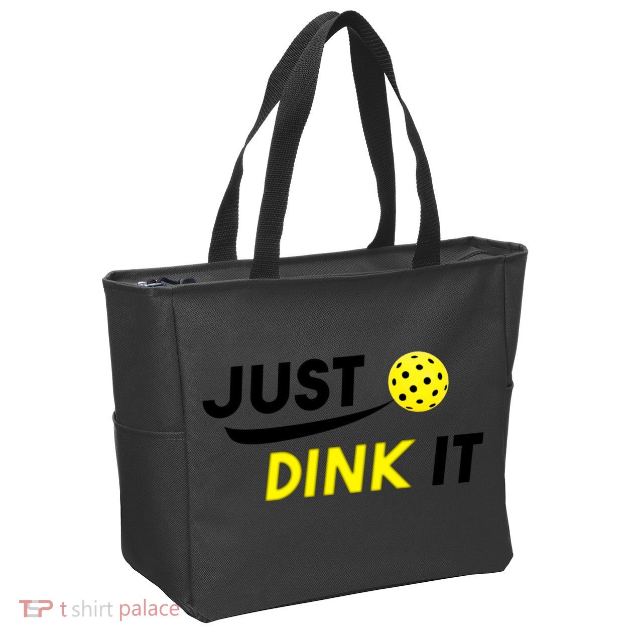Just Dink It Pickleball Zip Tote Bag