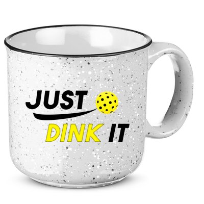 Just Dink It Pickleball 15oz Campfire Ceramic Mug
