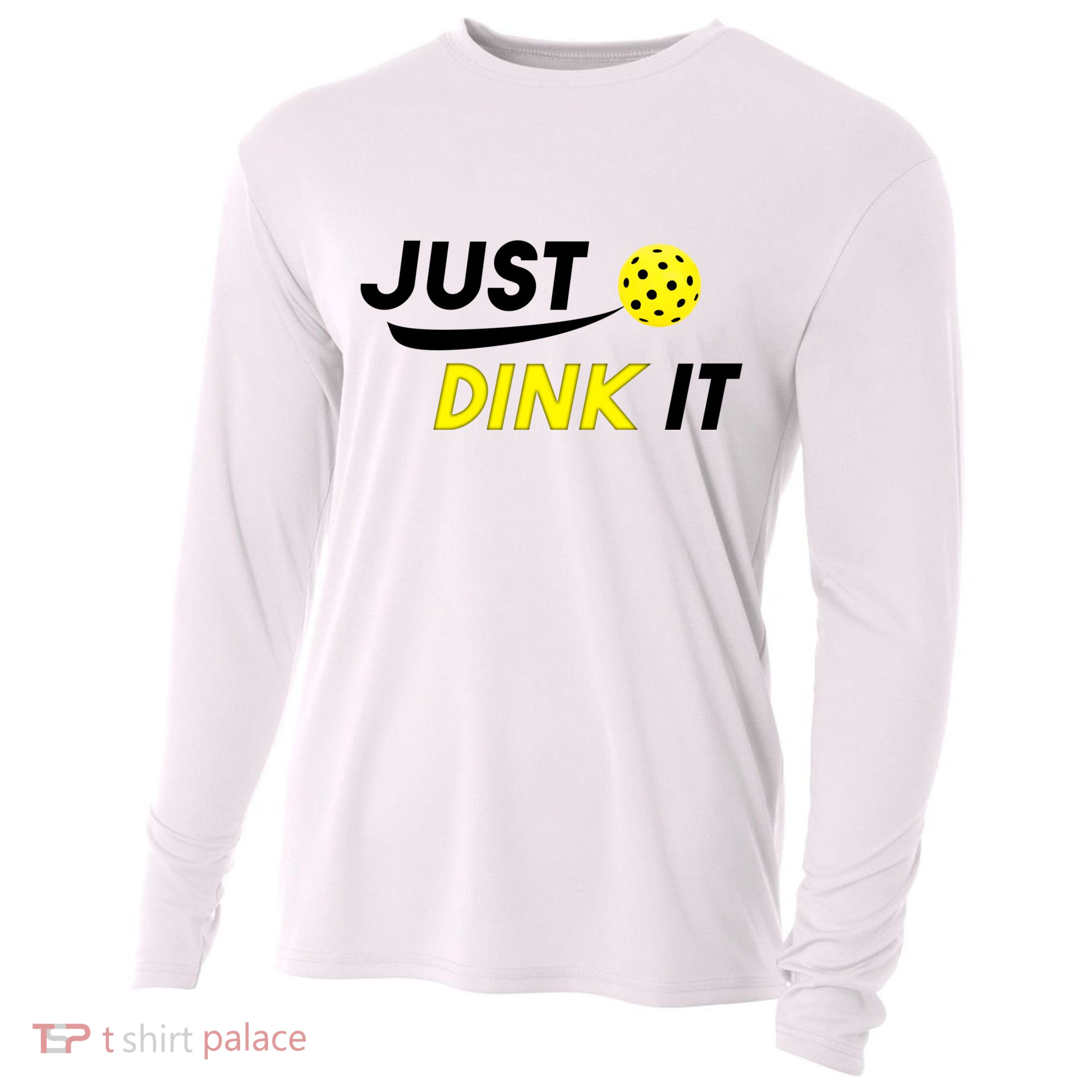 Just Dink It Pickleball Cooling Performance Long Sleeve Crew