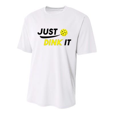 Just Dink It Pickleball Youth Performance Sprint T-Shirt