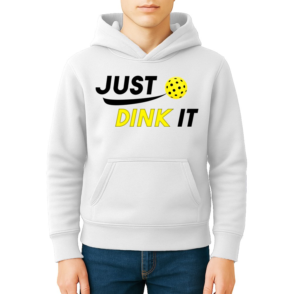 Just Dink It Pickleball Kids Hoodie
