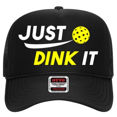 Just Dink It Pickleball High Crown Mesh Back Trucker Hat