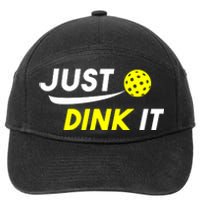 Just Dink It Pickleball 7-Panel Snapback Hat