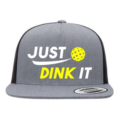 Just Dink It Pickleball Flat Bill Trucker Hat