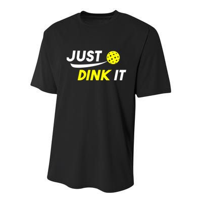 Just Dink It Pickleball Youth Performance Sprint T-Shirt