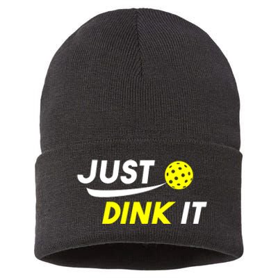 Just Dink It Pickleball Sustainable Knit Beanie