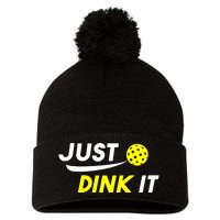 Just Dink It Pickleball Pom Pom 12in Knit Beanie