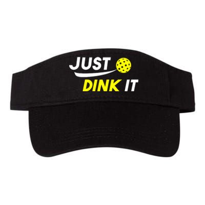 Just Dink It Pickleball Valucap Bio-Washed Visor