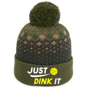 Just Dink It Pickleball The Baniff Cuffed Pom Beanie