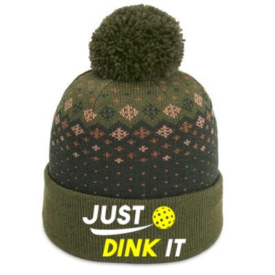 Just Dink It Pickleball The Baniff Cuffed Pom Beanie