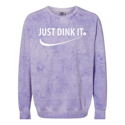 Just Dink It Pickleball Colorblast Crewneck Sweatshirt