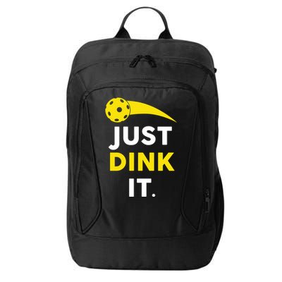 Just Dink It Funny Pickleball City Backpack