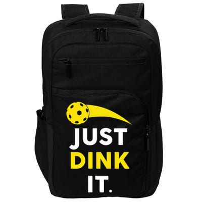 Just Dink It Funny Pickleball Impact Tech Backpack