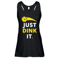 Just Dink It Funny Pickleball Ladies Essential Flowy Tank