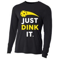 Just Dink It Funny Pickleball Cooling Performance Long Sleeve Crew