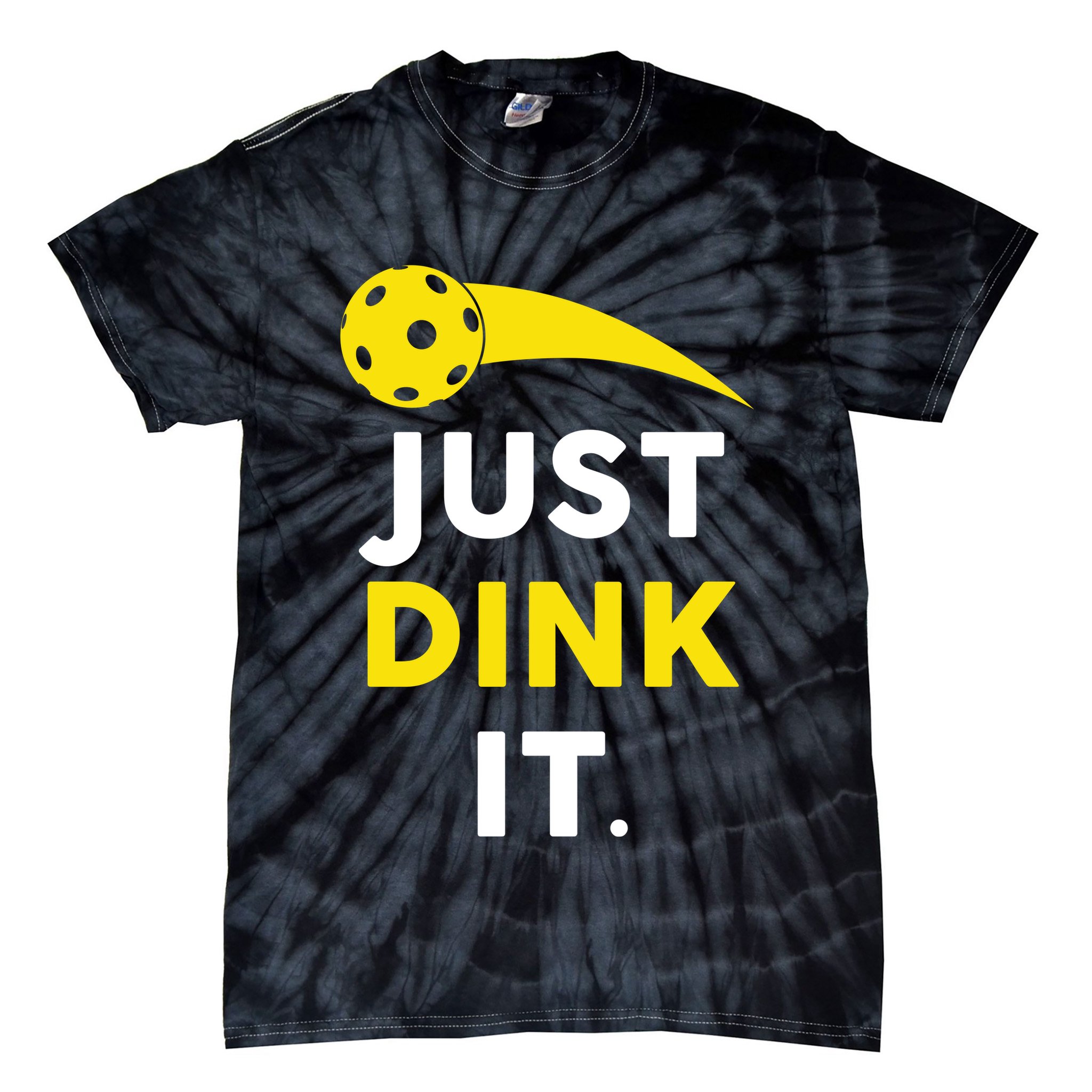 Just Dink It Funny Pickleball Tie-Dye T-Shirt