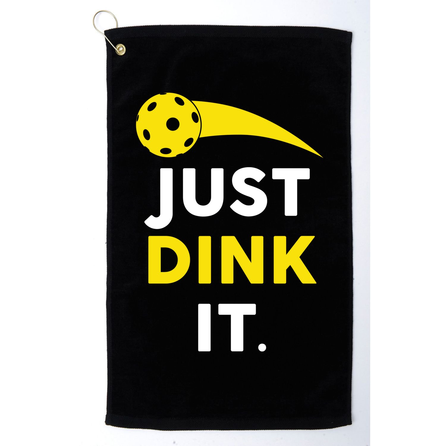 Just Dink It Funny Pickleball Golf Towel