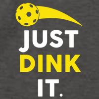 Just Dink It Funny Pickleball Vector Backpack