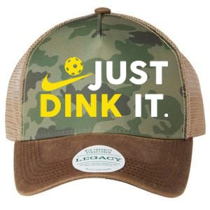 Just Dink It Funny Pickleball Play Pickle Ball Legacy Tie Dye Trucker Hat