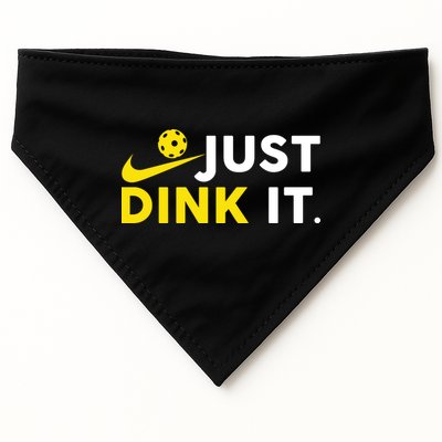 Just Dink It Funny Pickleball Play Pickle Ball USA-Made Doggie Bandana