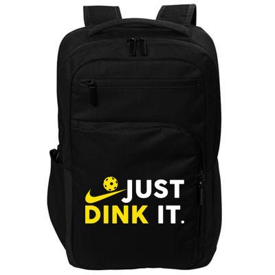 Just Dink It Funny Pickleball Play Pickle Ball Impact Tech Backpack