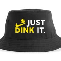 Just Dink It Funny Pickleball Play Pickle Ball Sustainable Bucket Hat