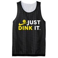Just Dink It Funny Pickleball Play Pickle Ball Mesh Reversible Basketball Jersey Tank