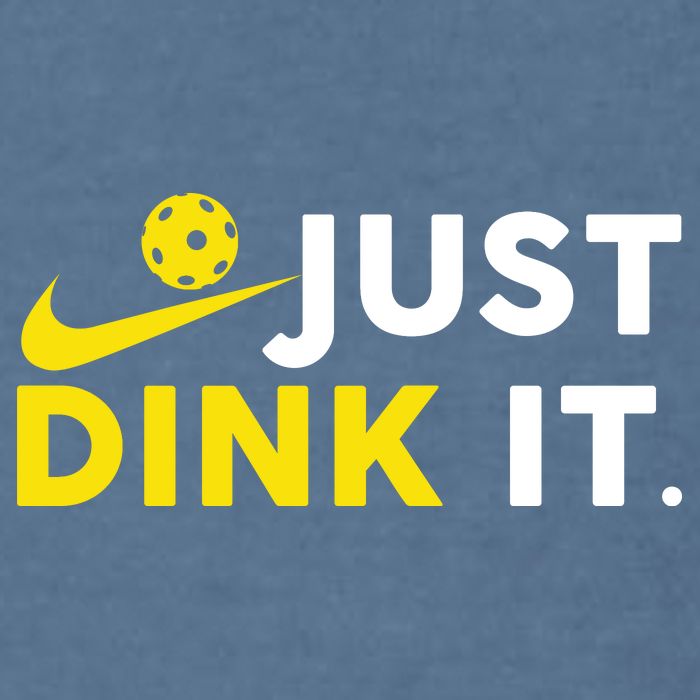 Just Dink It Funny Pickleball Play Pickle Ball Garment-Dyed Sweatshirt