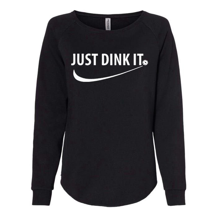 Just Dink It Pickleball Womens California Wash Sweatshirt