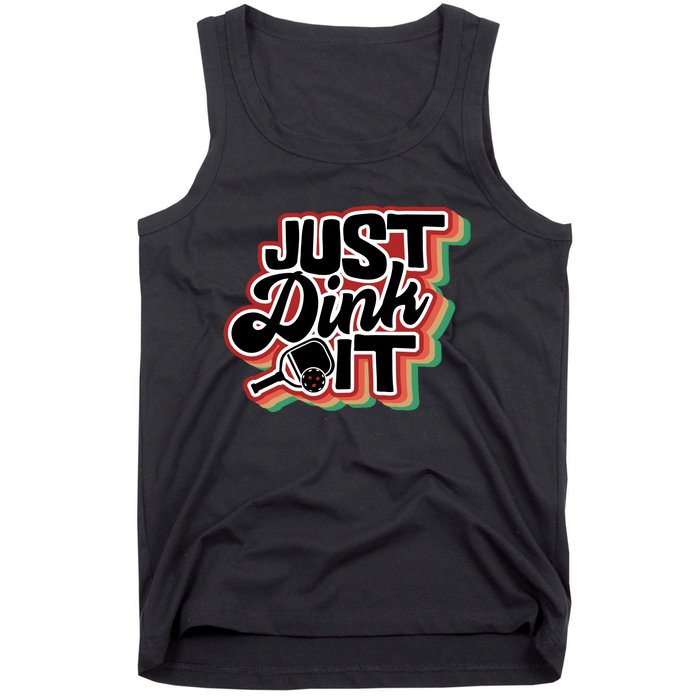 Just Dink It Retro Vintage Pickleball Tank Top