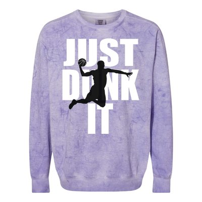 Just Dunk It Colorblast Crewneck Sweatshirt