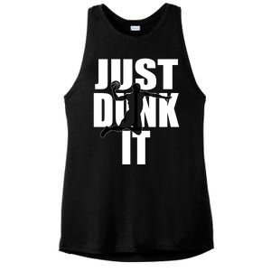 Just Dunk It Ladies PosiCharge Tri-Blend Wicking Tank