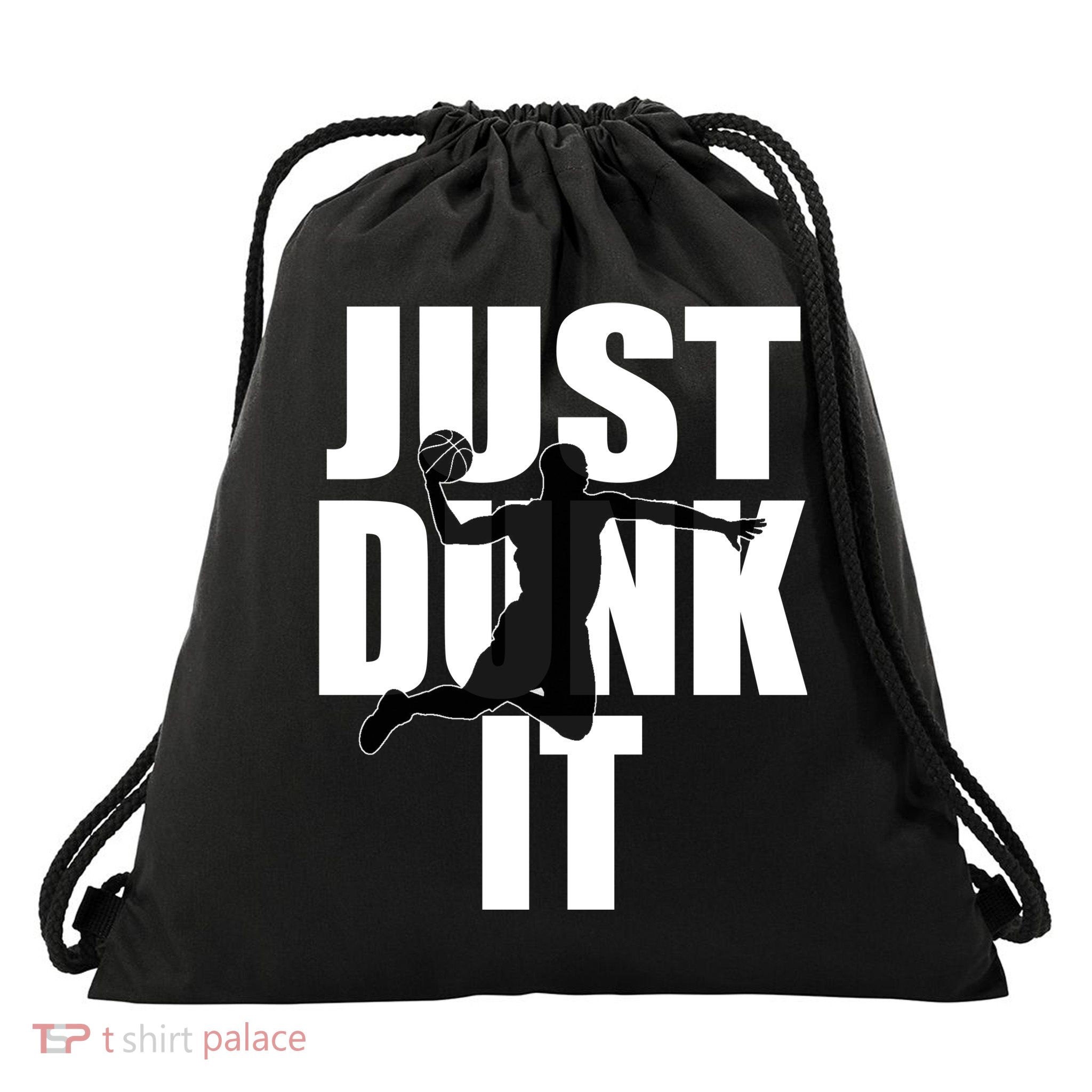 Just Dunk It Drawstring Bag