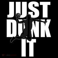 Just Dunk It Drawstring Bag
