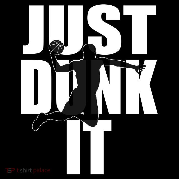 Just Dunk It Drawstring Bag