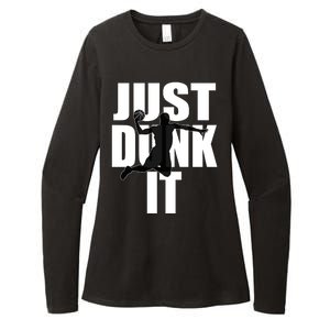 Just Dunk It Womens CVC Long Sleeve Shirt