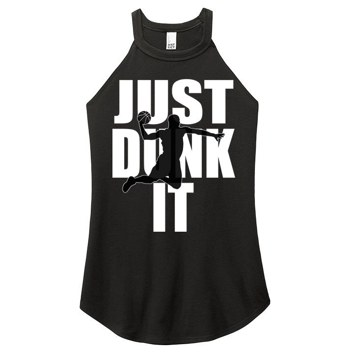 Just Dunk It Women's Perfect Tri Rocker Tank