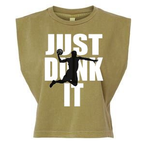 Just Dunk It Garment-Dyed Women's Muscle Tee