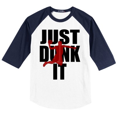 Just Dunk It Baseball Sleeve Shirt