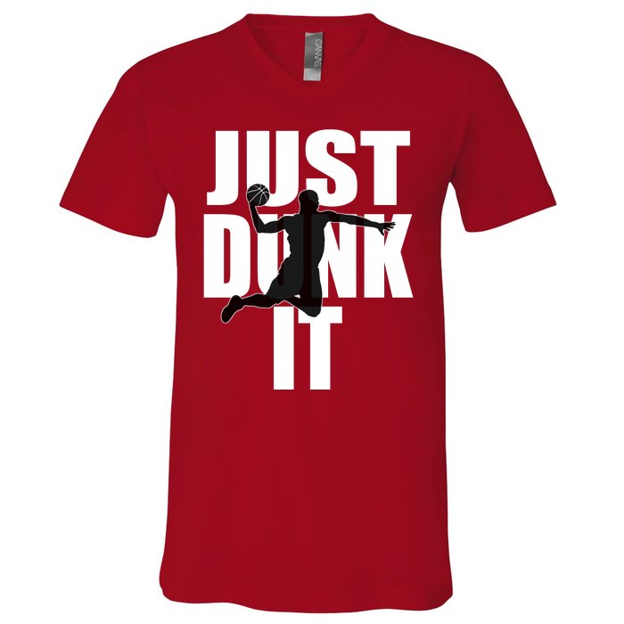 Just Dunk It V-Neck T-Shirt