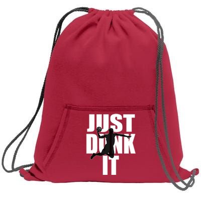 Just Dunk It Sweatshirt Cinch Pack Bag