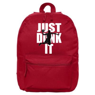 Just Dunk It 16 in Basic Backpack