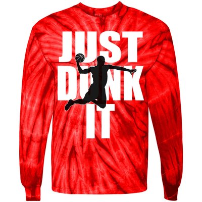 Just Dunk It Tie-Dye Long Sleeve Shirt