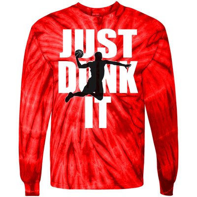 Just Dunk It Tie-Dye Long Sleeve Shirt