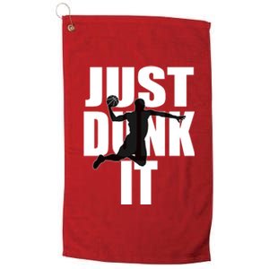 Just Dunk It Platinum Collection Golf Towel