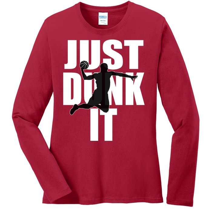 Just Dunk It Ladies Long Sleeve Shirt